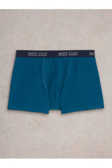 White Stuff 2pack Boxers - plain & print in TEAL MLT Art. WS436343