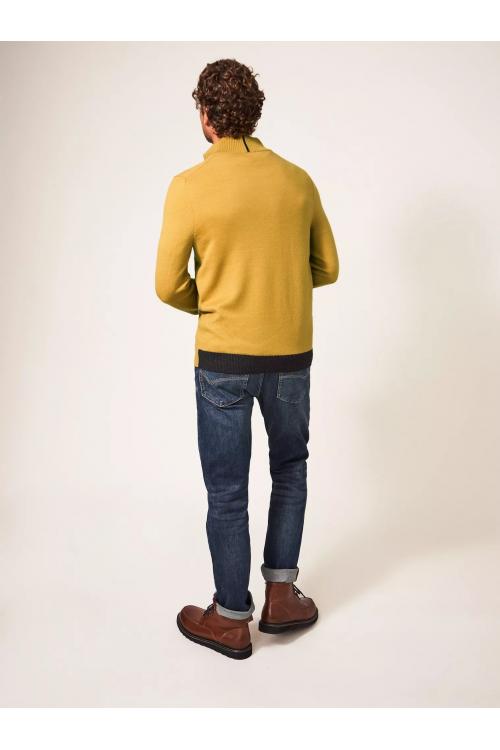 White Stuff Newport Merino Funnel in MID YELLOW Art. WS439635