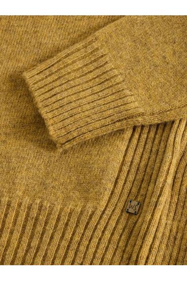 White Stuff Lambswool Henley in DK_YELLOW WS442152