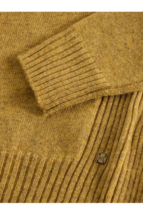 White Stuff Lambswool Henley in DK_YELLOW WS442152