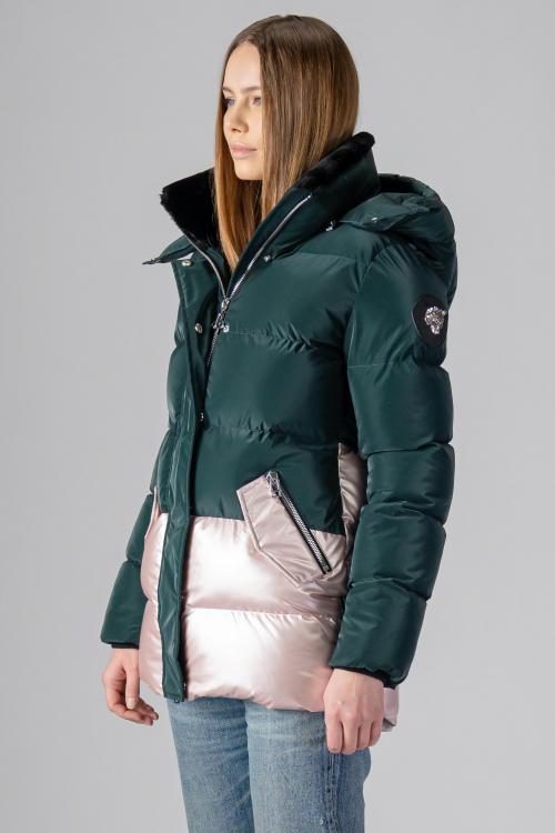 Woodpecker Womens Winter Coat BUMNESTER in Color EMEROLD GREEN P., Größe S