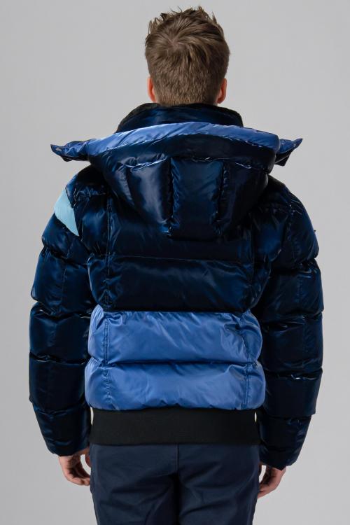 Woodpecker Mens Short Jacket WOODY BOMBER in Color BLUE STEEL, Größe M