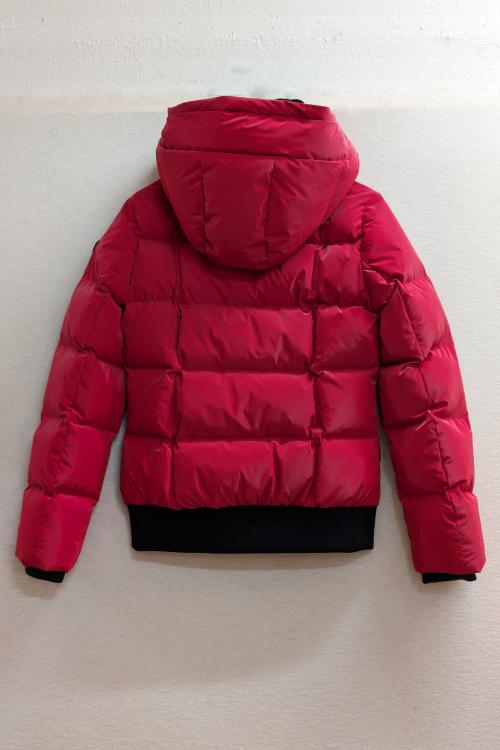 Woodpecker Womens Short Jacket WOODY BOMBER in Color RED DIAMOND, Größe S