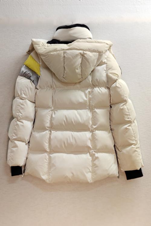 Woodpecker Womens Winter Coat BUMNESTER in Color WHITE SILVER NEON, Größe S