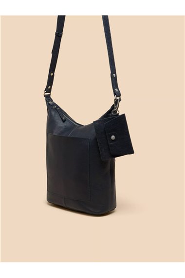 White Stuff Fern Leather Crossbody in DARK NAVY Art. WS441104