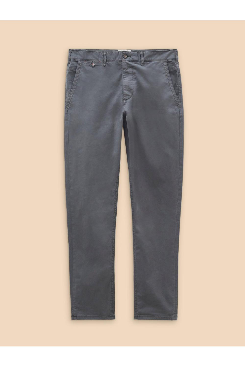 White Stuff Sutton Organic Chino Trouser in DK GREY Art. WS434356