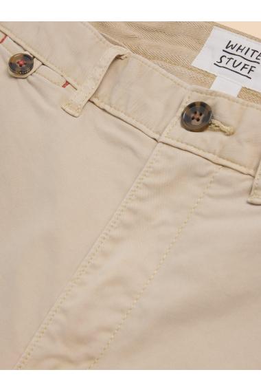 White Stuff Sutton Organic Chino Trouser in LGT NAT Art. WS434356