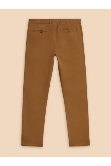 White Stuff Sutton Organic Chino Trouser in MID BROWN Art. WS434356