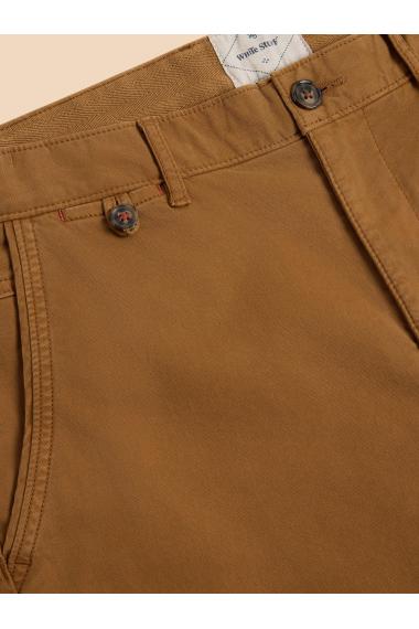 White Stuff Sutton Organic Chino Trouser in MID BROWN Art. WS434356