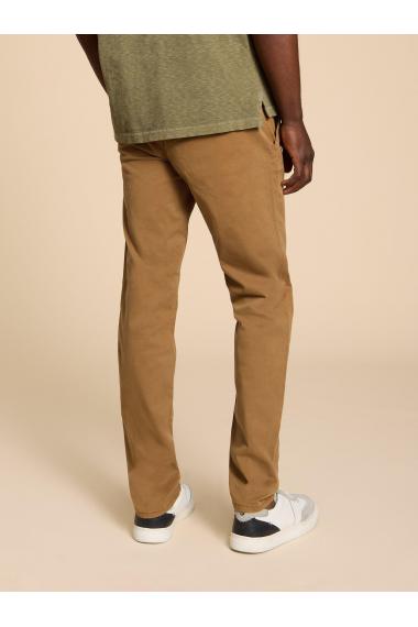 White Stuff Sutton Organic Chino Trouser in MID BROWN Art. WS434356