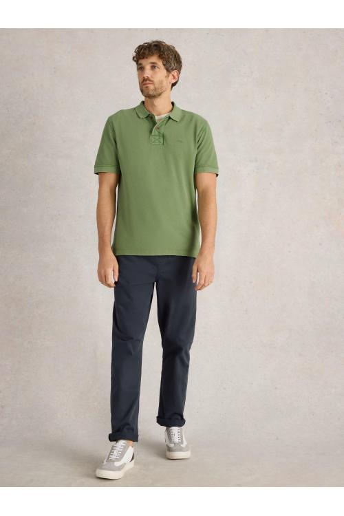 White Stuff Utility Polo in BRT GREEN Art. WS436177