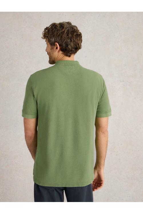 White Stuff Utility Polo in BRT GREEN Art. WS436177