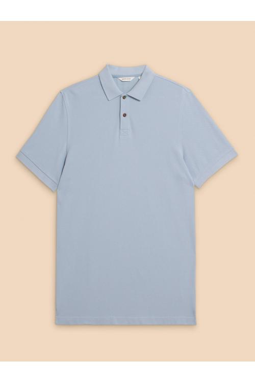 White Stuff Utility Polo in LGT BLUE Art. WS436177