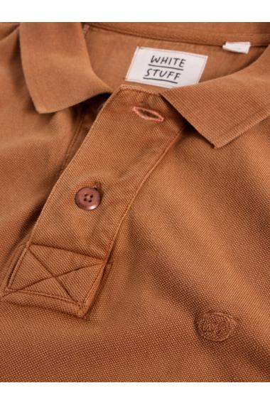 White Stuff Utility Polo in MID TAN Art. WS436177