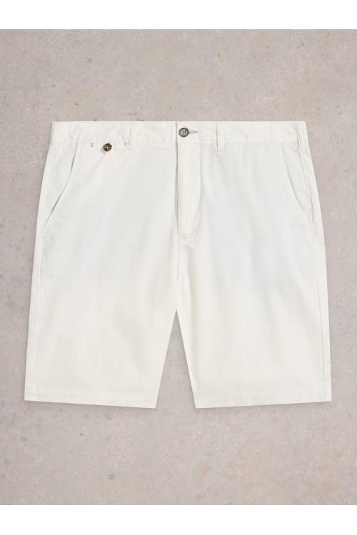 White Stuff Sutton Organic Chino Short in BRIL WHITE Art. WS438425