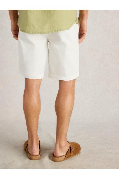 White Stuff Sutton Organic Chino Short in BRIL WHITE Art. WS438425