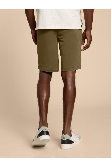 White Stuff Sutton Organic Chino Short in DK GREEN Art. WS438425