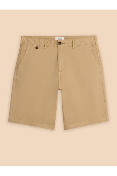 White Stuff Sutton Organic Chino Short in LGT NAT Art. WS438425