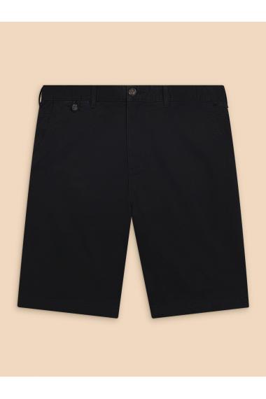 White Stuff Sutton Organic Chino Short in WASHED BLK Art. WS438425