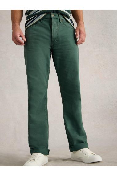 White Stuff Eastwood Garment Dye Jean in DK GREEN Art. WS441816