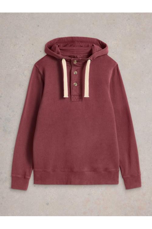 White Stuff Brampton Overhead Hoodie in MID PLUM Art. WS442417