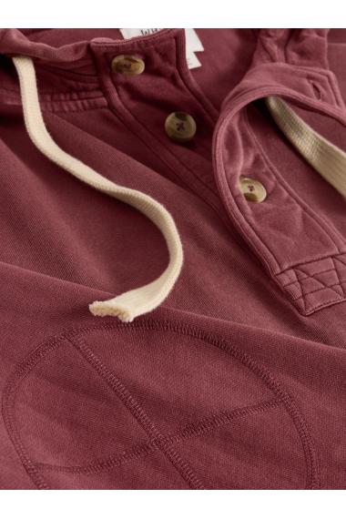 White Stuff Brampton Overhead Hoodie in MID PLUM Art. WS442417