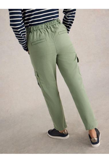 White Stuff Everleigh Cargo Trouser in MID GREEN Art. WS442516