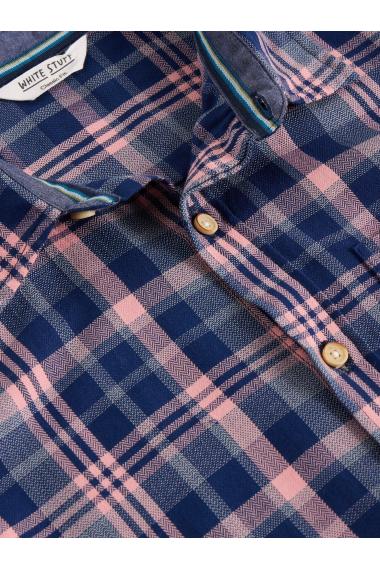 White Stuff Moxley Brushed LS Check Shirt in BLUE MLT Art. WS442621