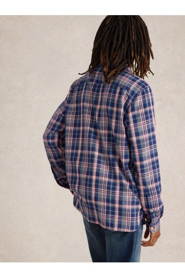 White Stuff Moxley Brushed LS Check Shirt in BLUE MLT Art. WS442621