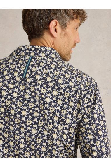 White Stuff Fuji Flower Printed Shirt in NAVY PR Art. WS442628