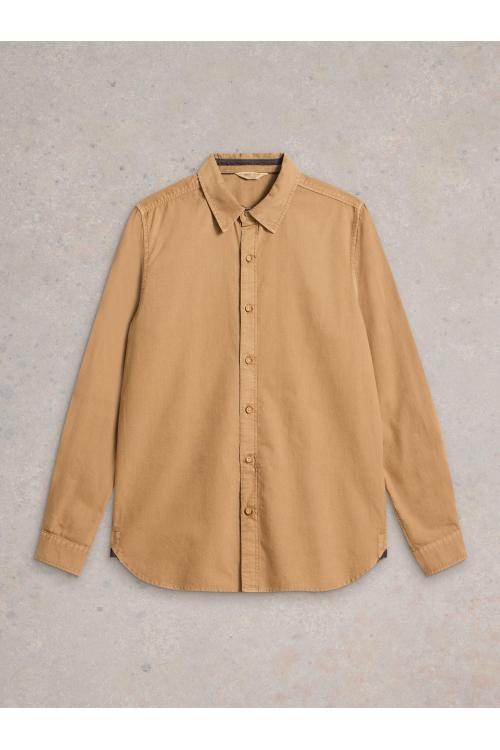 White Stuff Bruton Oxford Shirt in LIGHT TAN Art. WS442647