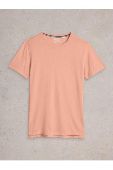 White Stuff Abersoch Short Sleeve Tee in LGT PINK Art. WS442650