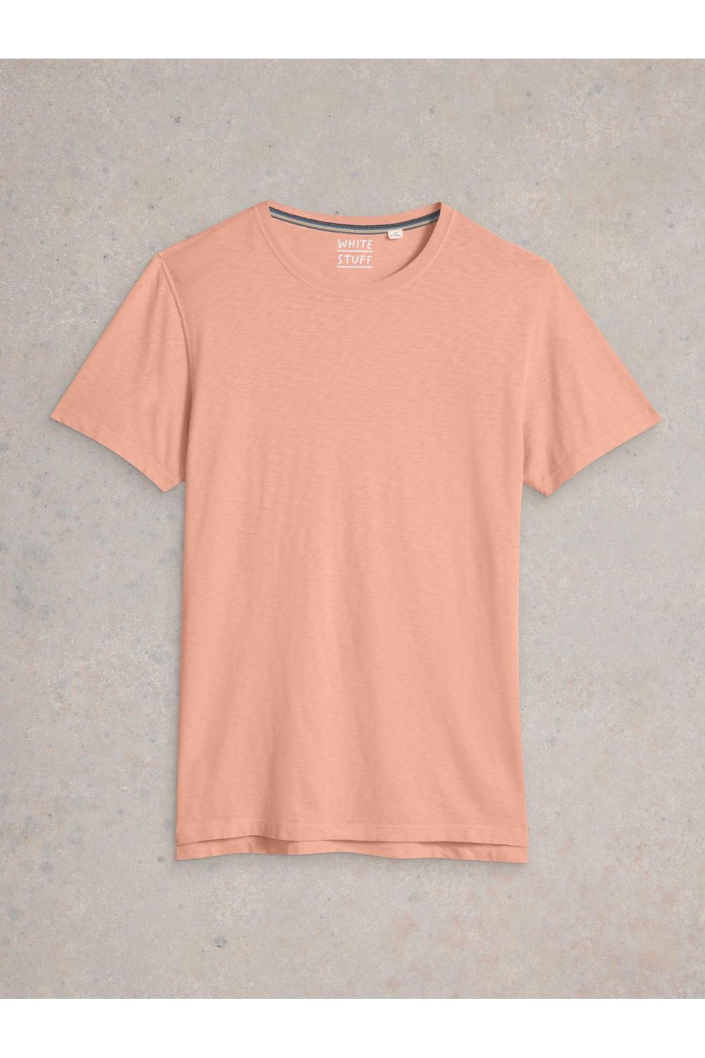 White Stuff Abersoch Short Sleeve Tee in LGT PINK Art. WS442650