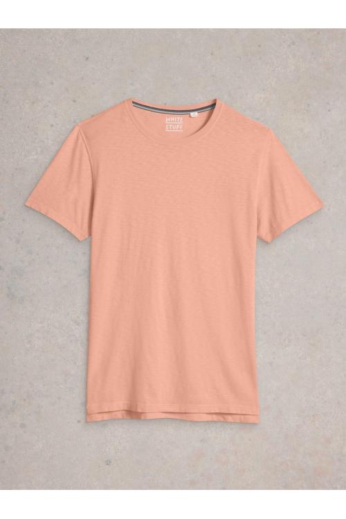 White Stuff Abersoch Short Sleeve Tee in LGT PINK Art. WS442650