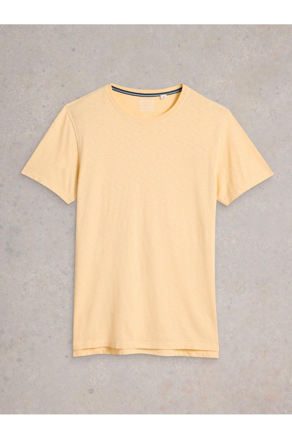 White Stuff Abersoch Short Sleeve Tee in LGT YELLOW Art. WS442650