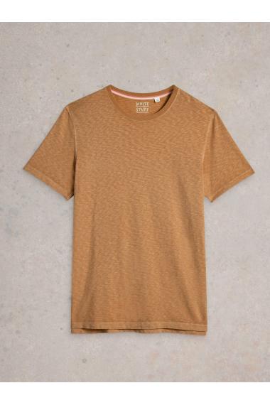 White Stuff Abersoch Short Sleeve Tee in LIGHT TAN Art. WS442650