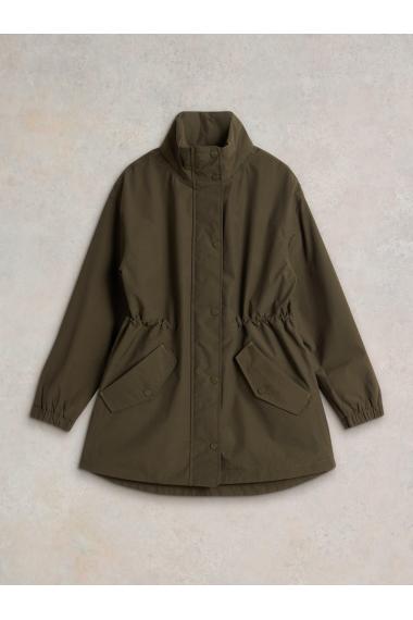 White Stuff Lexi Waterproof Coat in KHAKI GRN Art. WS442697