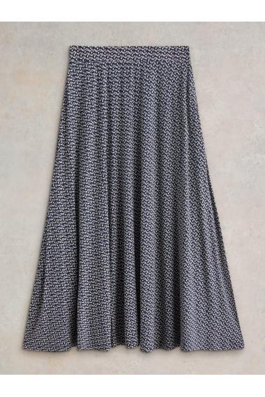 White Stuff Jada Jersey Maxi Skirt in NAVY PR Art. WS442802