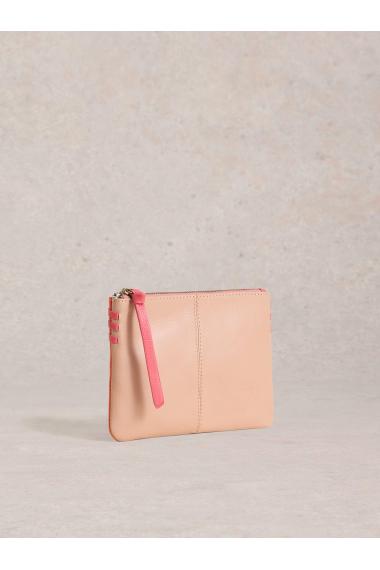 White Stuff Bella Zip Top Pouch in PINK MLT Art. WS442866