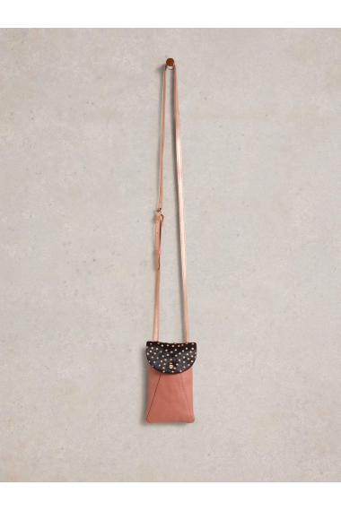 White Stuff Coco Leather Phone Bag in PINK MLT Art. WS442871