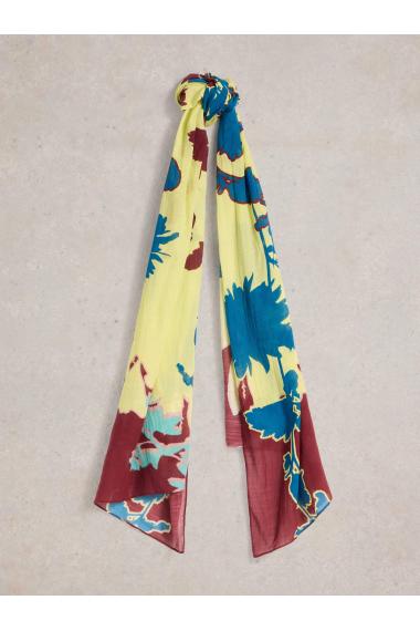 White Stuff Floral Placement Scarf in YELLOW MLT Art. WS442883