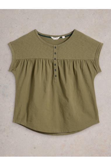 White Stuff BETHANY SHIRT in KHAKI GRN Art. WS442982