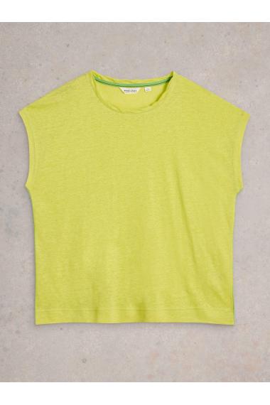 White Stuff ROWAN LINEN TEE in BRT YELLOW Art. WS442986