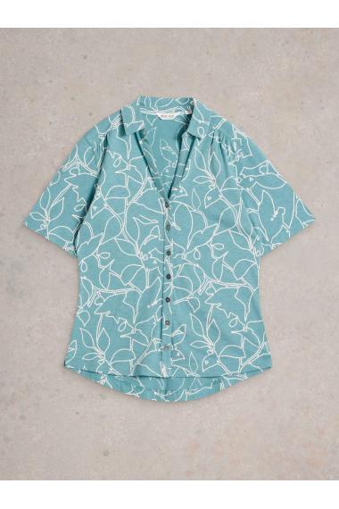 White Stuff PENNY POCKET SHIRT in BLUE PR Art. WS442997