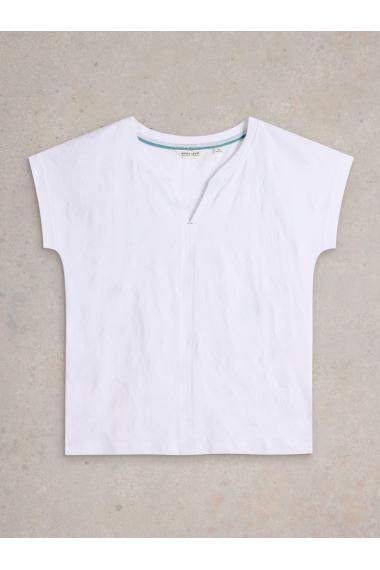 White Stuff NELLY EMBROIDERED TEE in BRIL WHITE Art. WS443001