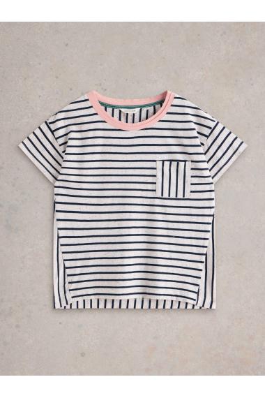 White Stuff DANI TEE in NAVY MULTI Art. WS443003