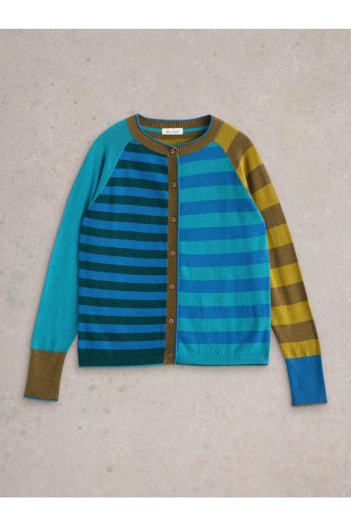 White Stuff LULU STRIPE CARDI in BLUE MLT Art. WS443068