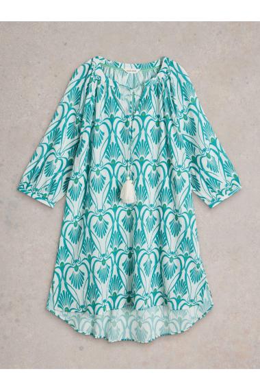 White Stuff Lottie Cover Up in BLUE PR Art. WS443079