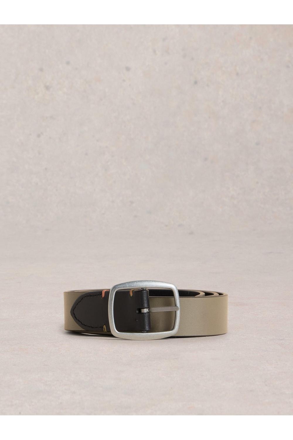 White Stuff Reversible Leather Belt in BLK MLT Art. WS443104