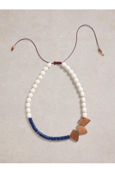 White Stuff Beech Multi Bead Necklace in NAVY MULTI Art. WS443112